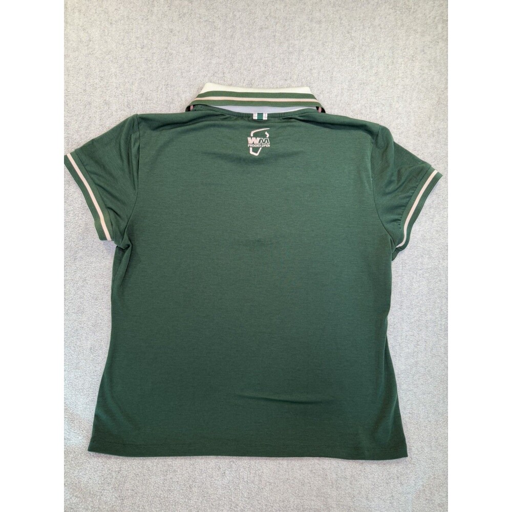 Fore All Polo Women’s Size L Green Golf Performance Stretch WMPhoenix Open - Picture 2 of 6